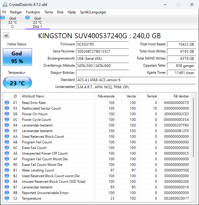 SUV400S37/240G Kingston SSDNow UV400 Series 240GB TLC SATA 6Gbps 2.5" SSD
