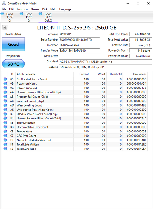 LCS-256L9S Lite On L9S Series 256GB MLC SATA 6Gbps 2.5" SSD