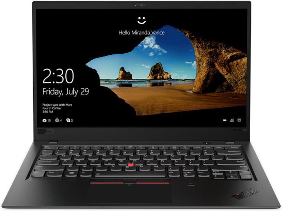Lenovo ThinkPad X1 Carbon gen. 6 14.0" - i7-8550U, 16GB RAM, 180GB SSD