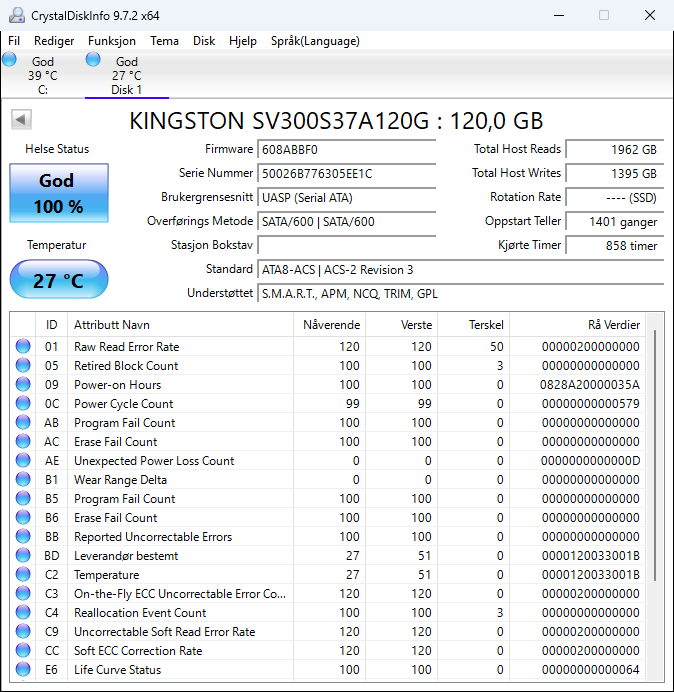 SV300S37A/120G Kingston V300 120GB MLC SATA 6Gbps 2.5" SSD