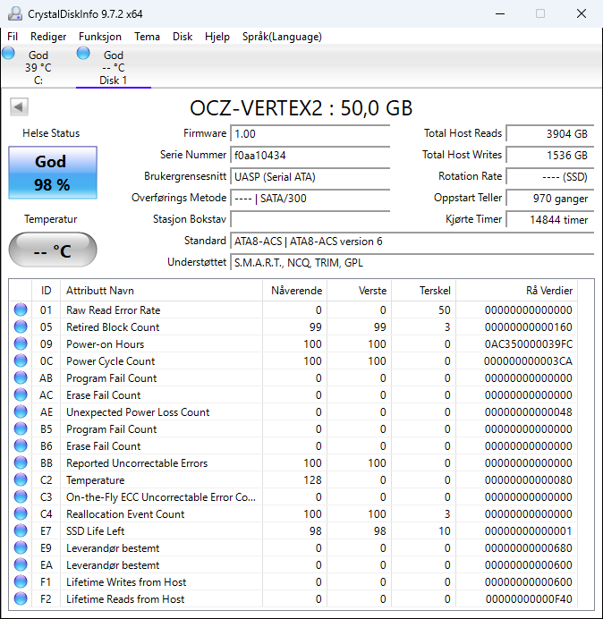 OCZSSD2-2VTX50G OCZ Vertex 2 Series 50GB MLC SATA 3Gbps 2.5" SSD