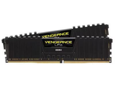 CM4X8GF2666Z16K2-KPL Corsair Vengeance LPX 16GB Kit (2 X 8GB) PC4-21300 DDR4-2666MHz non-ECC Unbuffered 288-pin