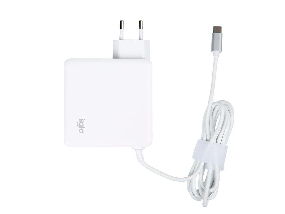 iiglo universal lader for PC, mobil og nettbrett, USB-C 90W