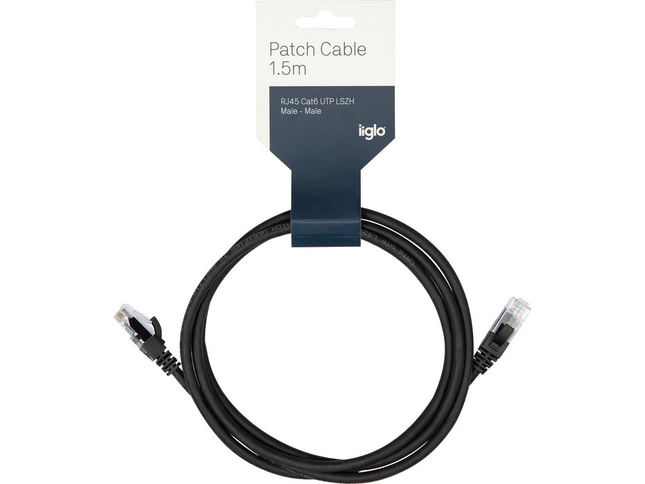 iiglo Patch Cable 1.5m RJ45 Cat6 UTP
