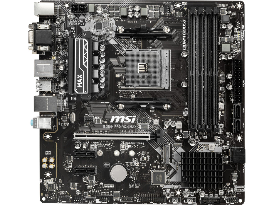 MSI B450M PRO-VDH MAX - AM4
