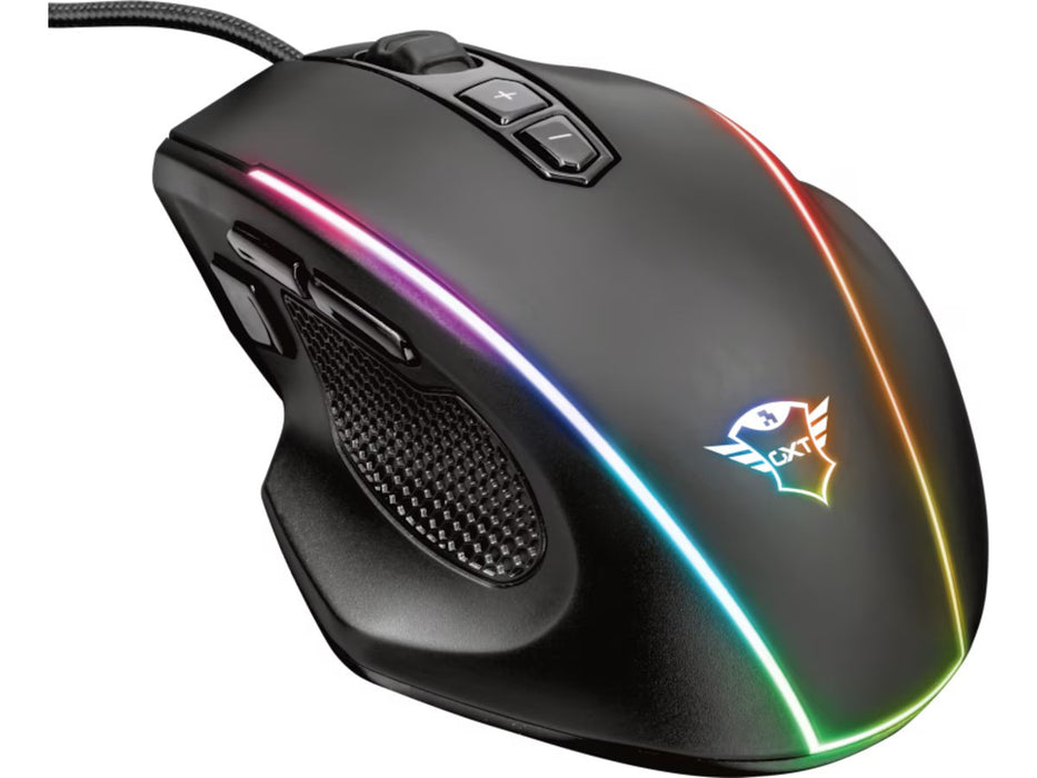 Trust GXT 165 Celox RGB Gamingmus (sort)