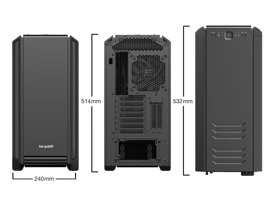 be quiet! Silent Base 601 Mid Tower (sort)