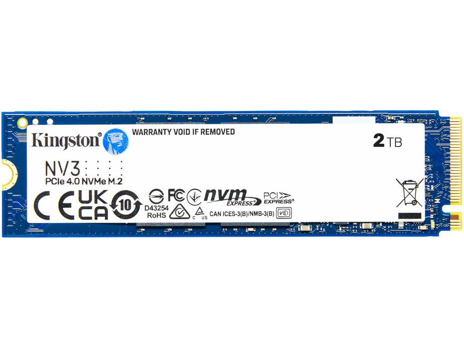 SNV3S/2000G Kingston Technology 2TB PCI Express 4.0 x4 M.2 2280