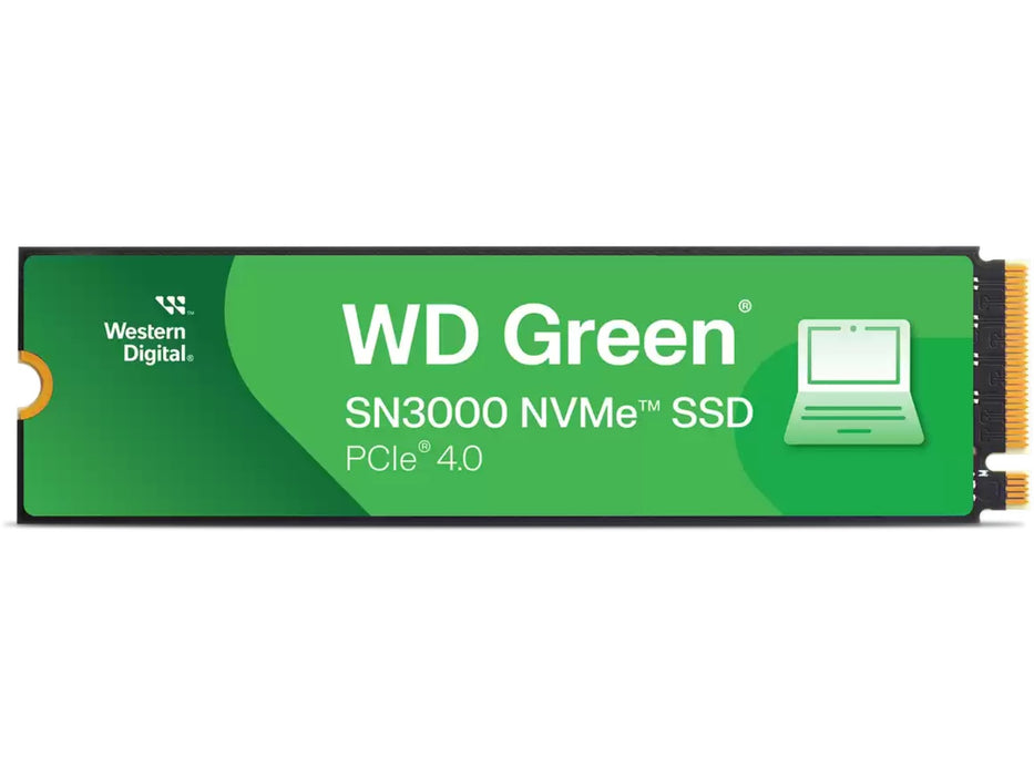 WDS100T4G0E-00CPS0 WD Green SN3000 1TB QLC PCIe 4.0 x4 NVMe M.2 2280 SSD