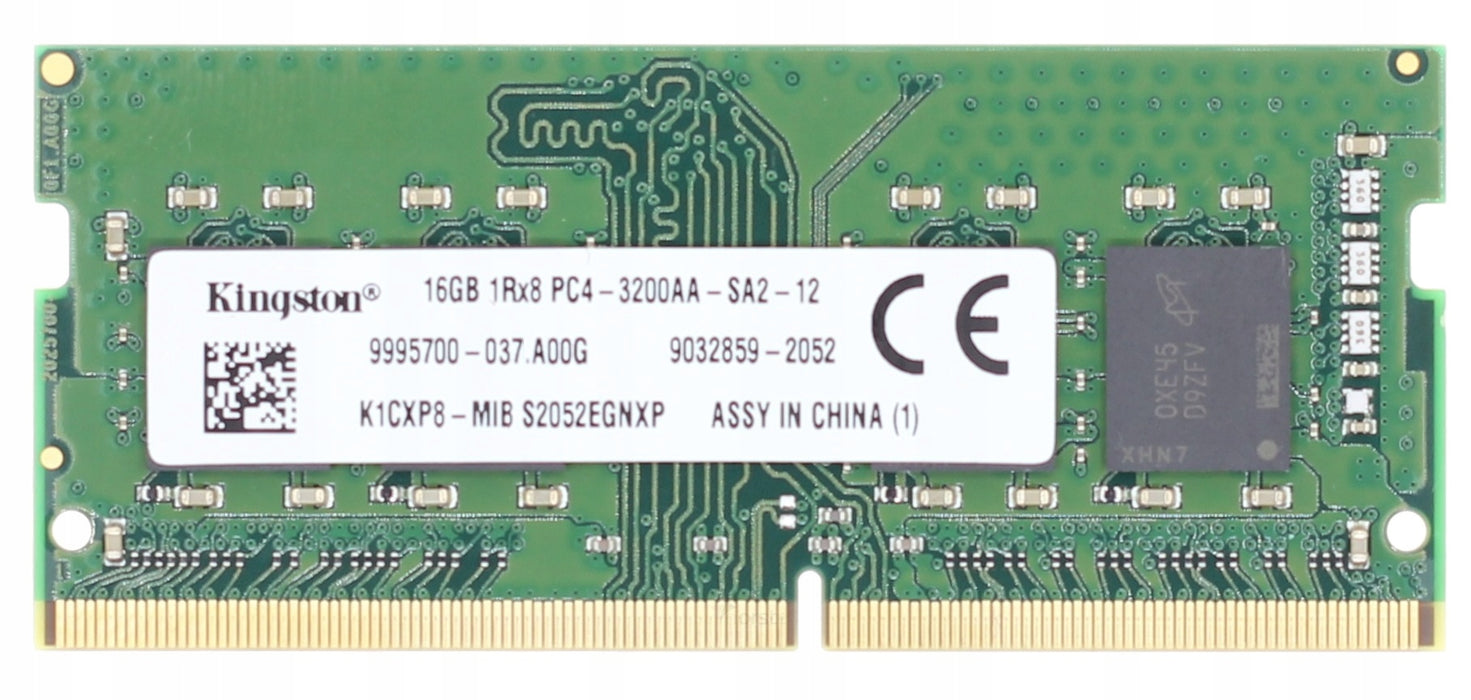 K1CXP8-MIE Kingston 16GB PC4-25600 DDR4-3200MHz ECC Unbuffered CL22 260-Pin