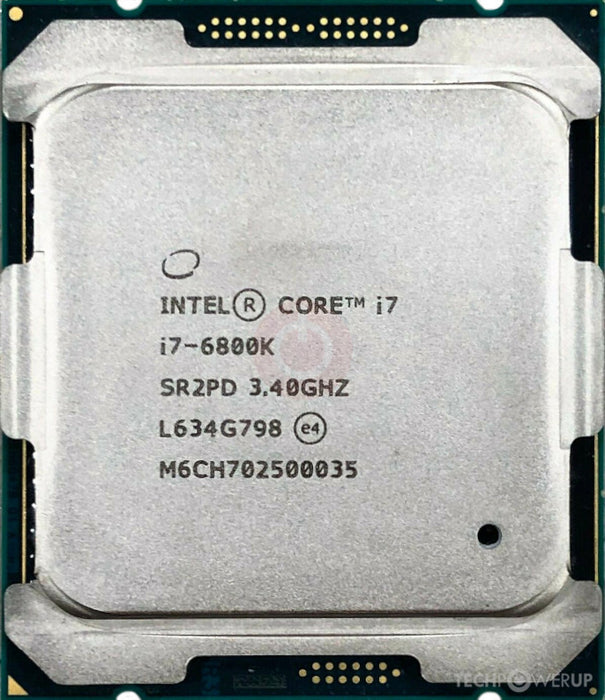 Intel Core i7-6800K 3.40GHz - Socket LGA2011-3