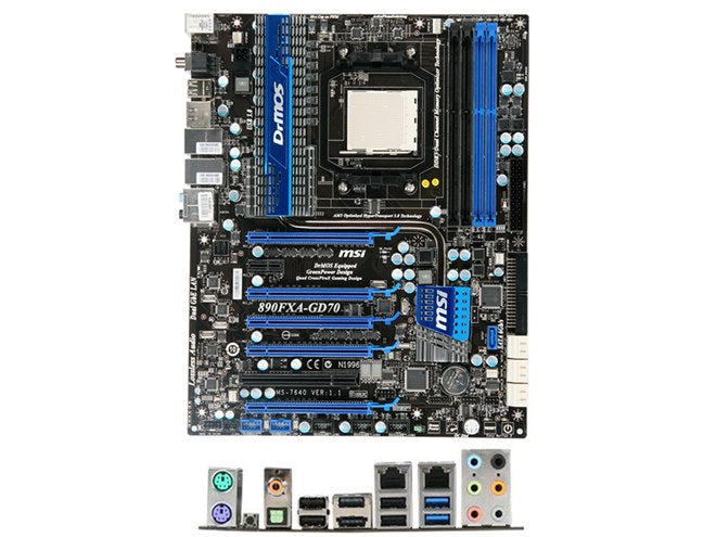 MSI 870A-G54, 8GB DDR3, AMD Phenom II 955, Kjøler