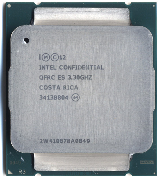 Intel Confidential QFRC ES 3.3GHz (i7-5820K) - Socket LGA2011-3