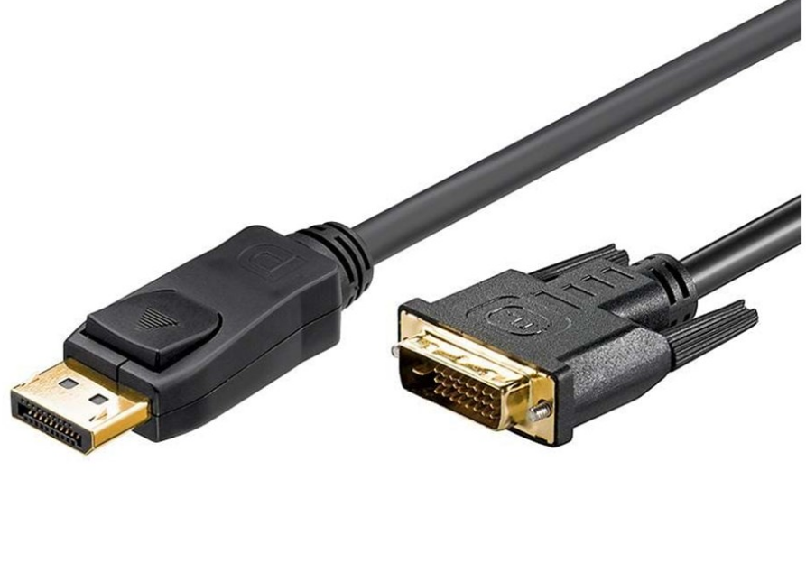 goobay Pro DisplayPort - DVI-D- Skjermkabel - 3m - Svart