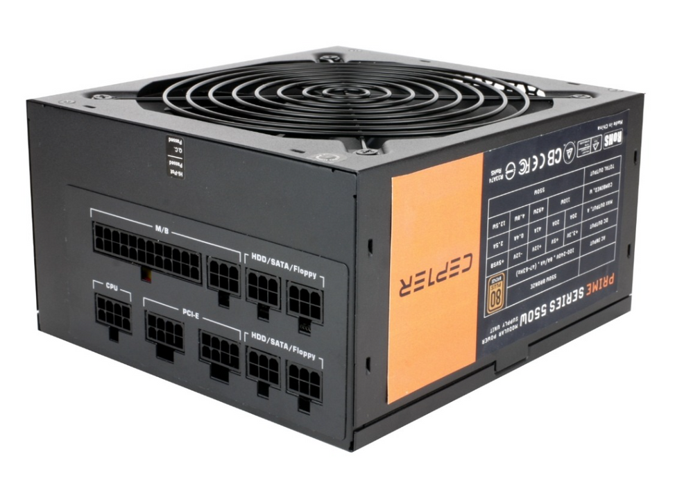 CEPTER PRIME 550W, 550W PSU