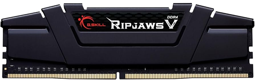 F4-3200C16D-32GVK G.Skill Ripjaws 16GB PC4-25600 DDR4-3200MHz non-ECC Unbuffered CL16 (16-18-18-38) 288-Pin