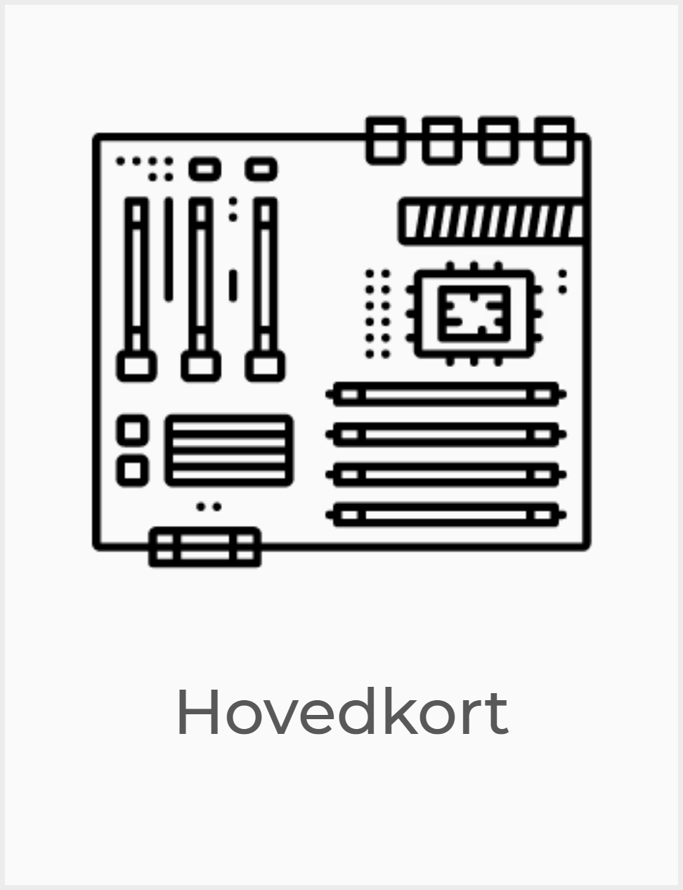 Hovedkort