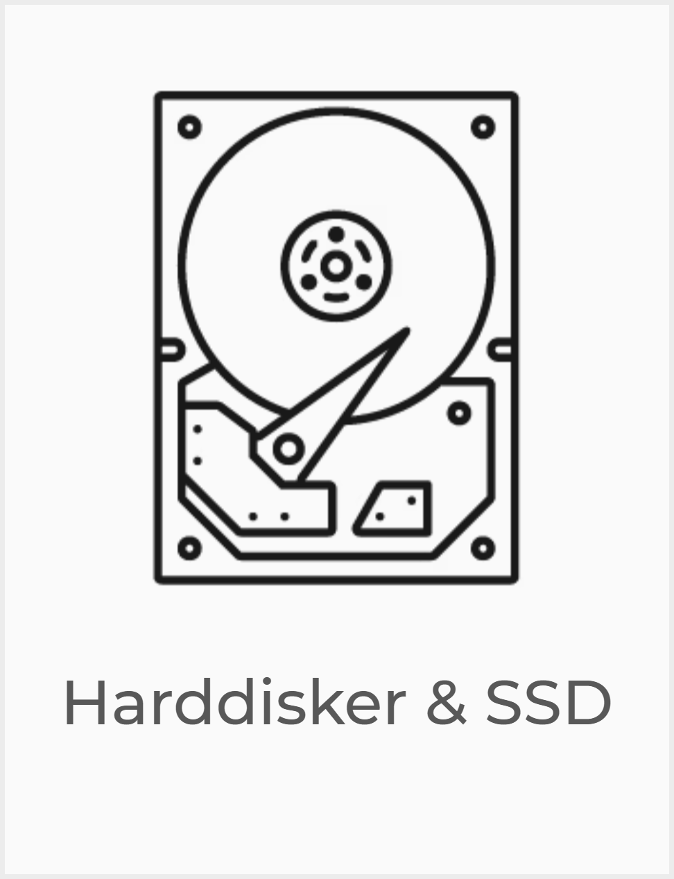Harddisker & SSD