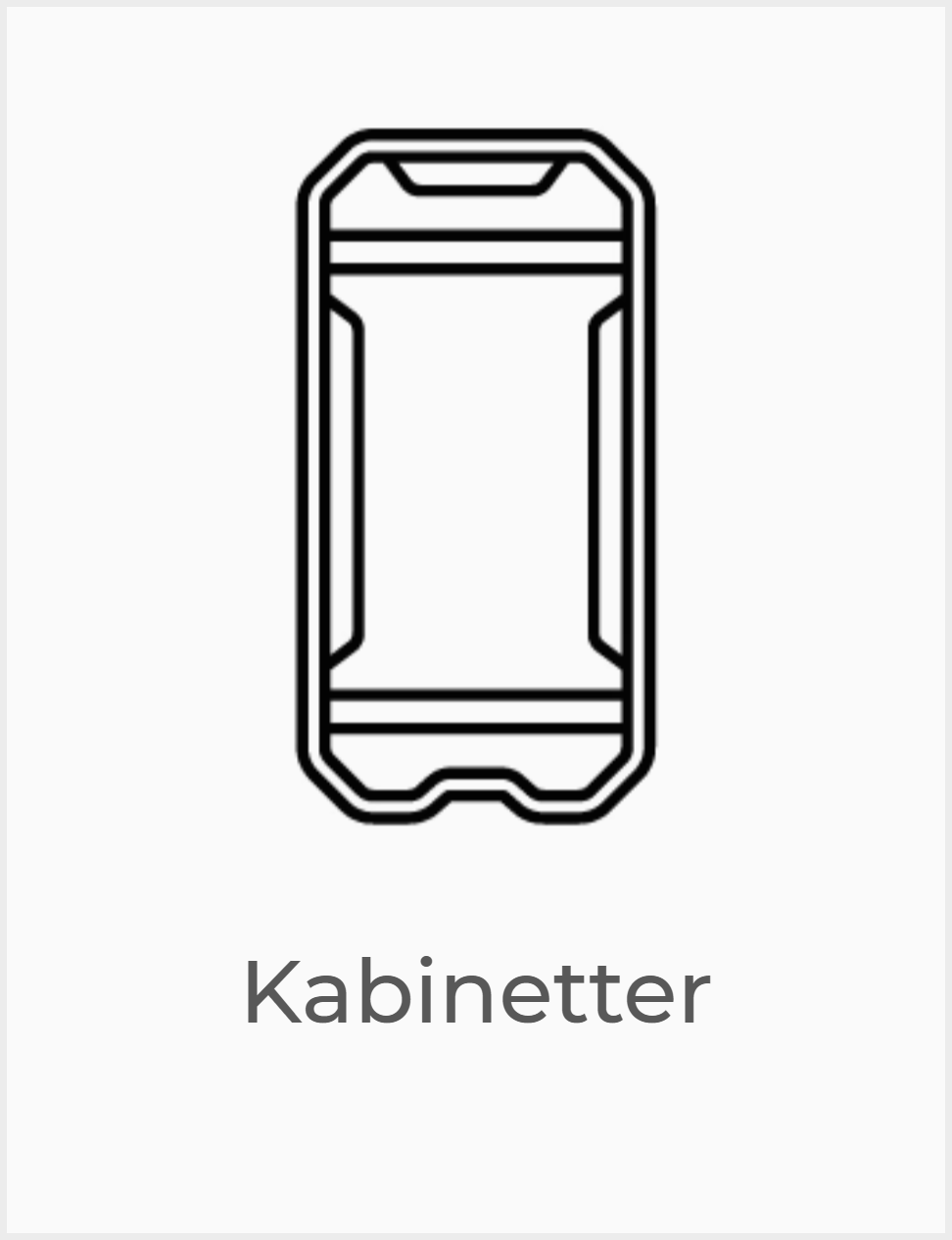 Kabinetter