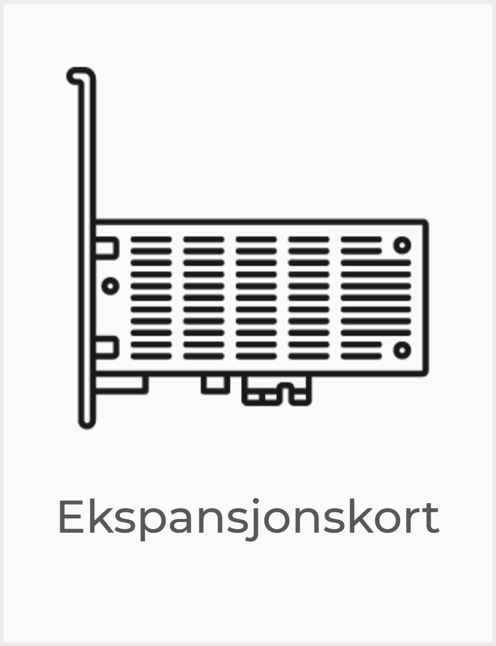 Ekspansjonskort