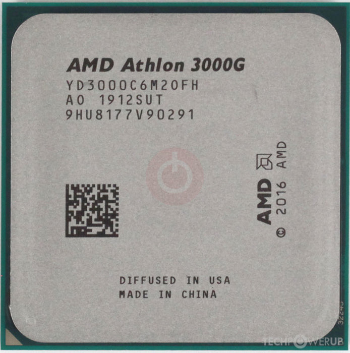 AMD Athlon 3000G 3.5GHz - Socket AM4