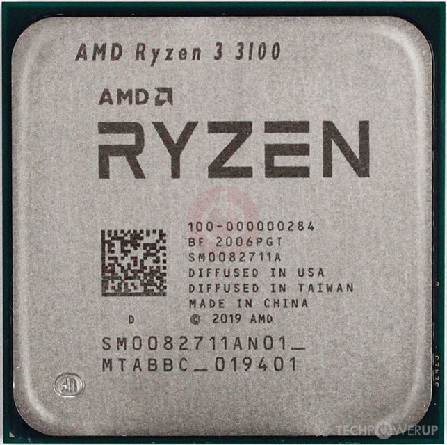 AMD Ryzen 3 3100 3.6GHz - Socket AM4