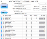 WD2003FYYS Western Digital RE4 2TB 7200RPM SATA 3Gbps 64MB Cache 3.5" HDD