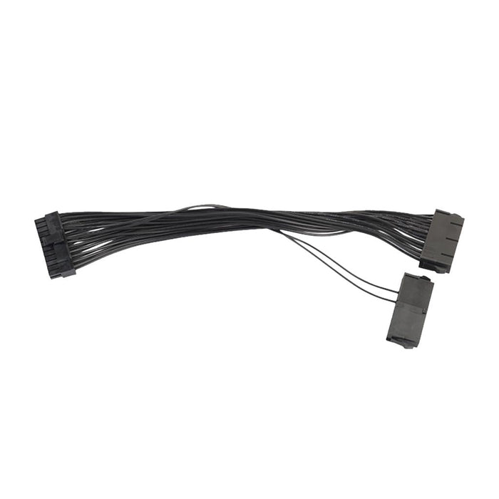 24 Pin Dual PSU ATX Power Supply Splitter Adaptor Cable Wire