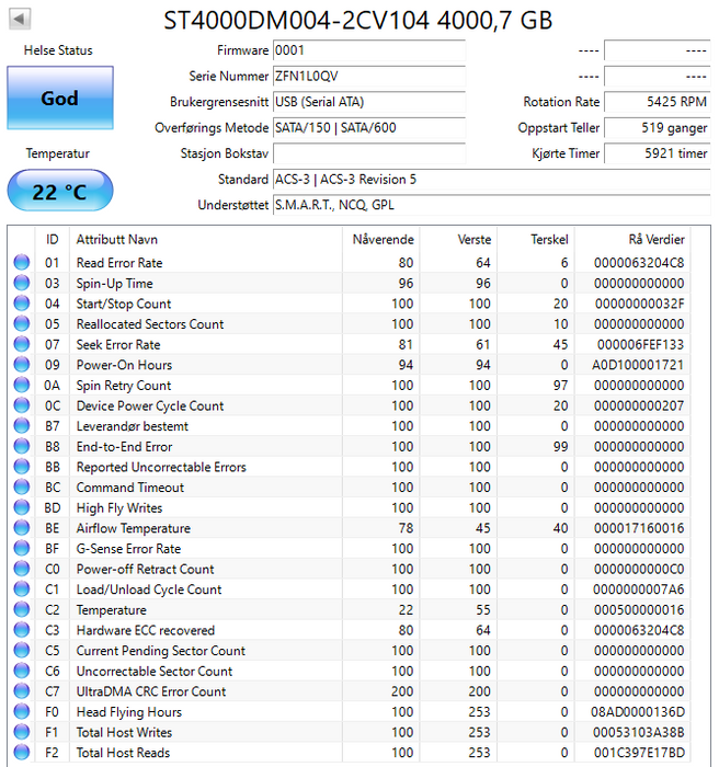 ST4000DM004 Seagate Barracuda 4TB 7200RPM SATA 6Gbps 64MB Cache 3.5" HDD