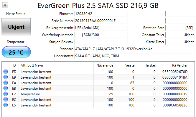 D2SL-B56J20AW3EN InnoDisk EverGreen Plus Series 256GB MLC SATA 3Gbps 2.5" SSD