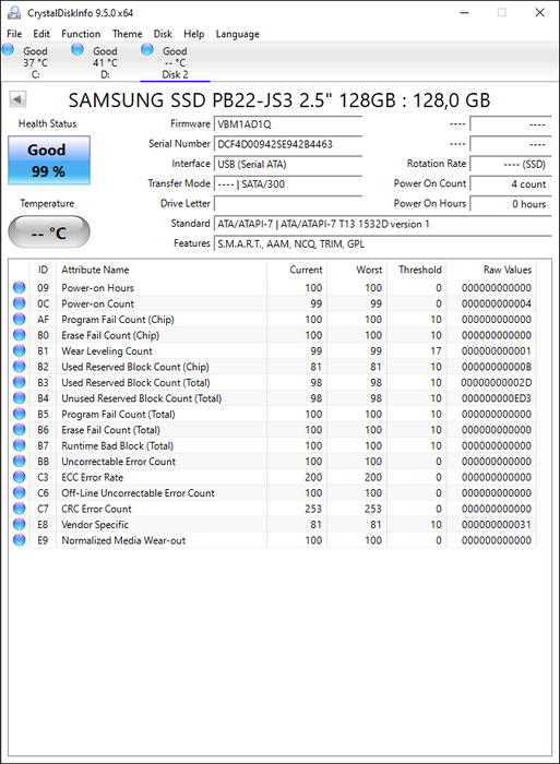 MMCRE28G5DXP-0VBD1 Samsung 128GB MLC SATA 3Gbps 2.5" SSD