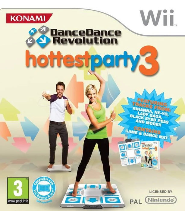 Dance Dance Revolution Hottest Party 3 - Wii