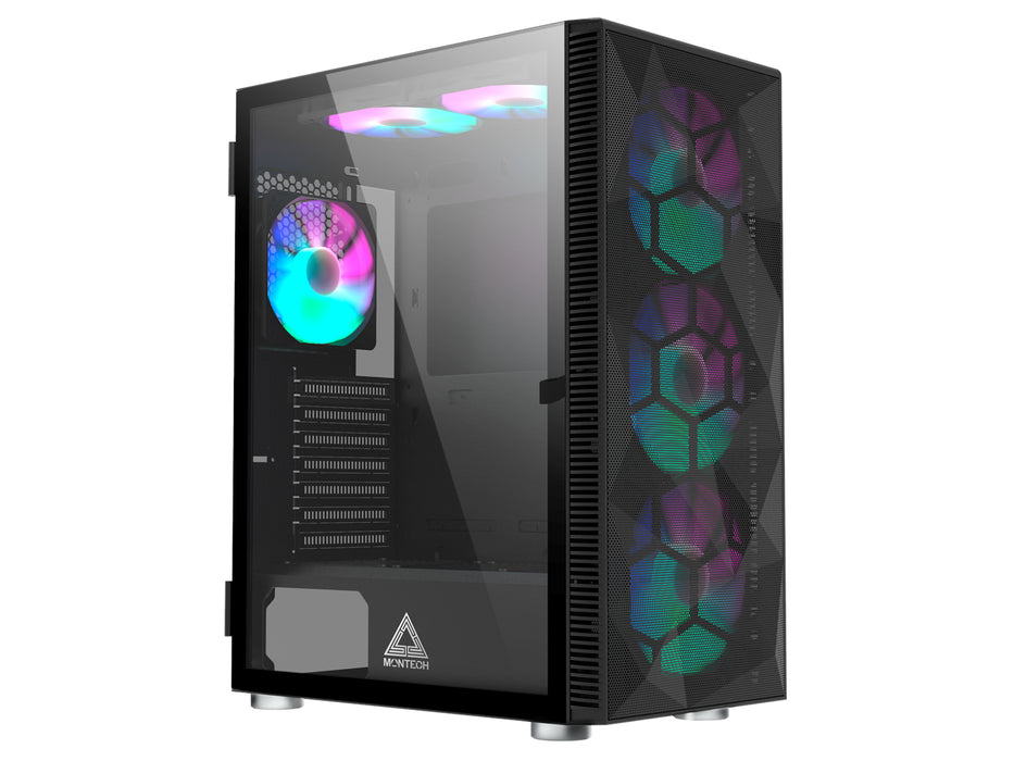 Montech Montech X3 Mesh Miditower - Svart