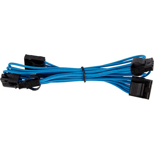 Type 3 - Individually Sleeved Blue Cable Molex with 4 connectors