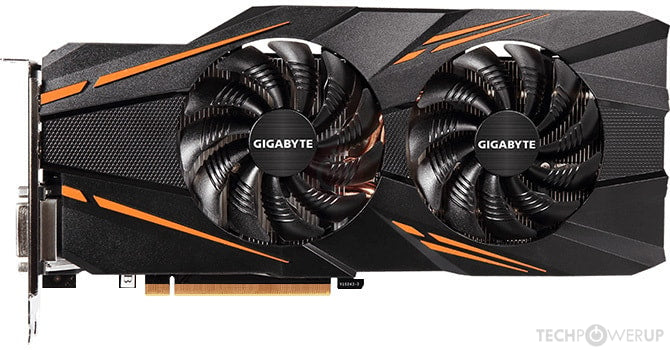 Gigabyte GeForce GTX 1070 Windforce 2X OC 8GB