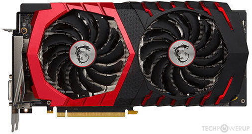 MSI GeForce GTX 1060 Gaming X 3GB