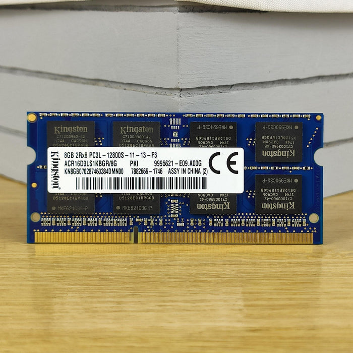 ACR16D3LS1KBGR/8G Kingston 8GB PC3L-12800 DDR3-1600MHz non-ECC Unbuffered CL11 204-Pin