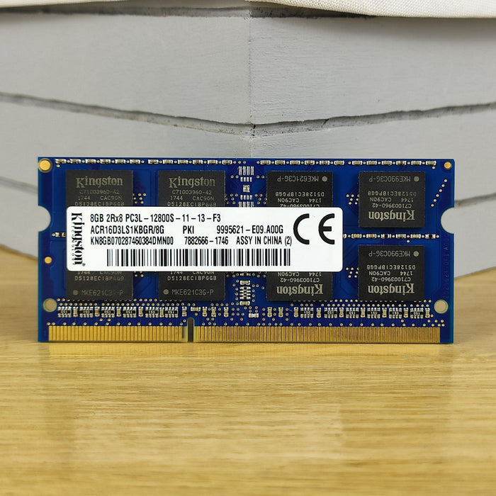 ACR16D3LS1KBGR/8G Kingston 8GB PC3-12800 DDR3-1600MHz non-ECC Unbuffered CL11 204-Pin