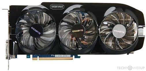 Gigabyte GeForce GTX 670 WindForce 3X OC 2GB