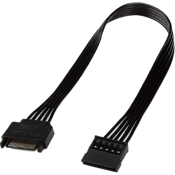 Sata Power Extension Cable, 15 Pin Sata Male To Female Extender