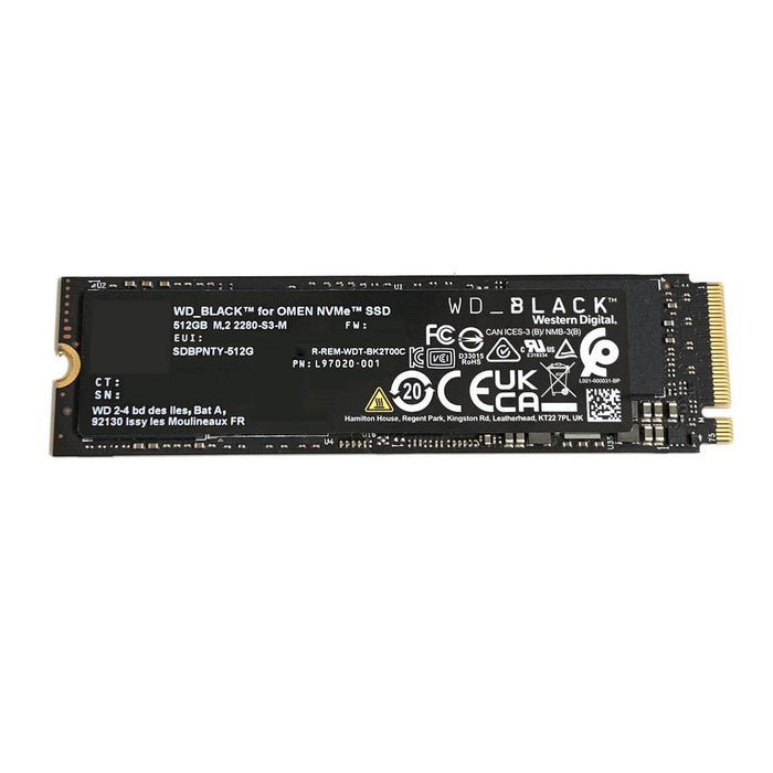 SDBPNTY-512G-1106 Western Digital Black 512GB TLC PCIe 3.0 x4 NVMe M.2 2280 SSD