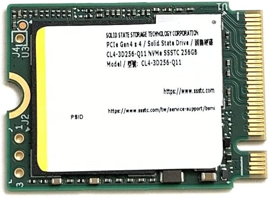 CL4-3D256-Q11 SSSTC 256GB PCIe 3.0 x4 NVMe M.2 2230