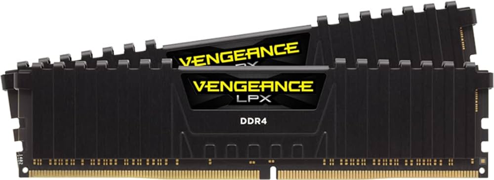 CMK64GX4M2E3200C16 Corsair Vengeance LPX 64GB Kit (2 x 32GB) PC4-25600 3200MHz non-ECC Unbuffered CL16 288-Pin