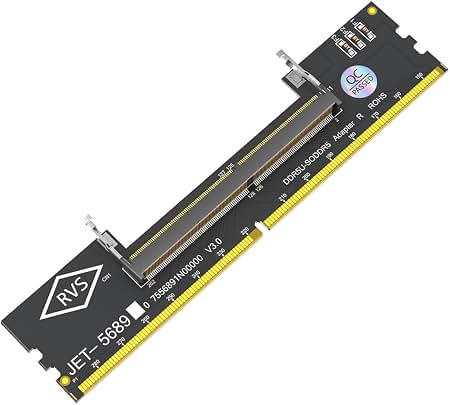 JET-5689 (DDR5 SODIMM Unbuffered Adapter RVS 4800~5600MHz)