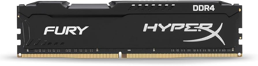 HX421C14FB/8 Kingston HyperX FURY Black Series 8GB PC4-17000 DDR4-2133MHz non-ECC Unbuffered CL14 (14-14-14) 288-Pin