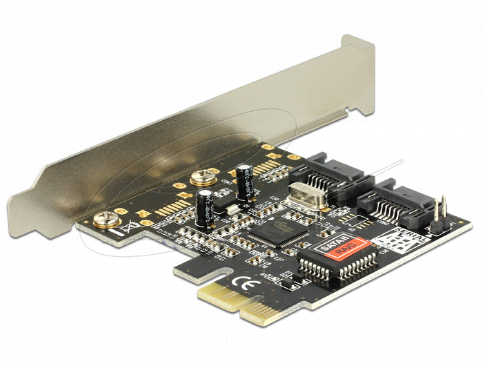 Delock PCI Express Card > 2 x internal SATA 3 Gb/s + RAID