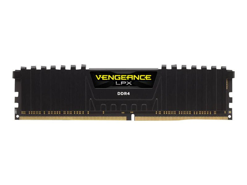 CMK16GX4M2Z3200C16 Corsair Vengeance LPX 8GB PC4-25600 DDR4-3200MHz non-ECC Unbuffered CL16 (16-18-18-36) 288-Pin