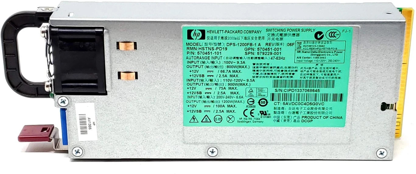 HP DPS-1200FB-1 A, 1200W PSU