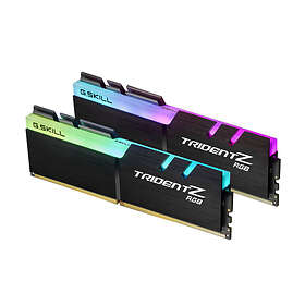F4-4800C20D-32GTZR G.Skill TridentZ RGB 32GB Kit (2 X 16GB) PC4-38400 DDR4-4800MHz non-ECC Unbuffered CL20 288-Pin