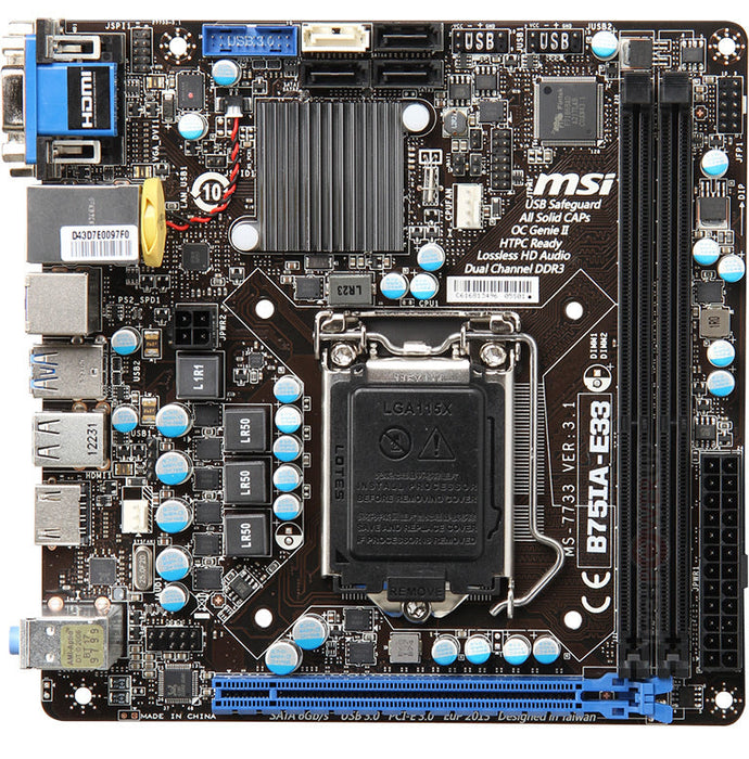 MSI B75IA-E33 - LGA1155
